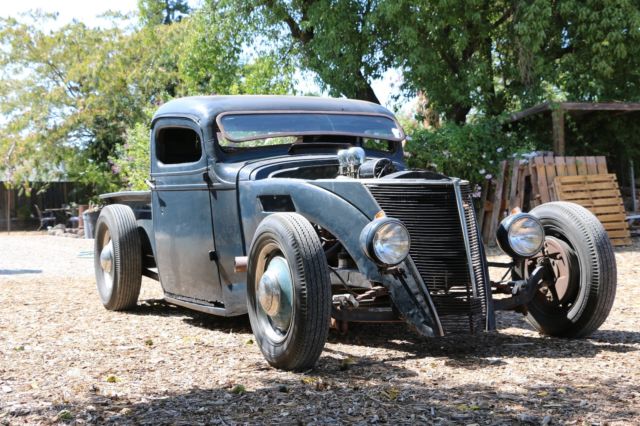 1937 Red and Black Chevrolet Other Pickups Truck