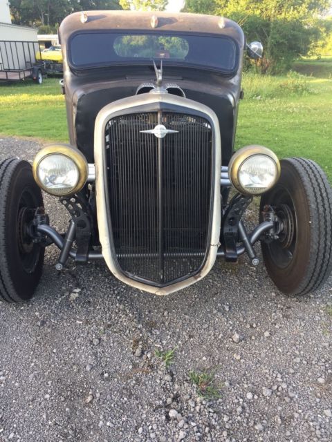 1937 Rust Chevrolet Pickup Standard Cab Pickup