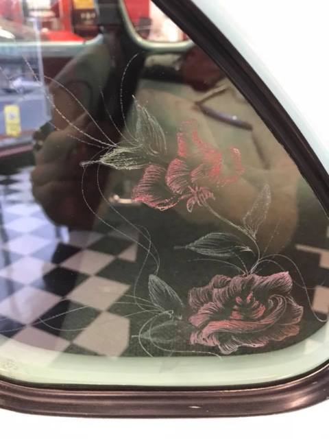 1937 Teal and Cream with Graphics Chevrolet Other Coupe