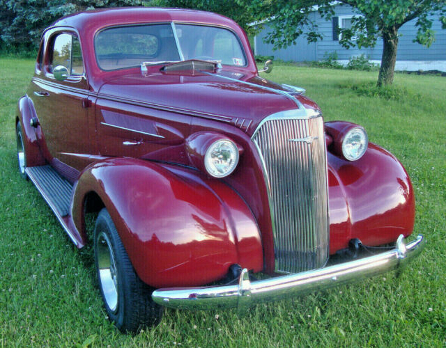1937 Burgundy Chevrolet Coupe Coupe