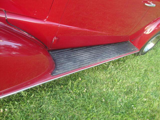 1937 Burgundy Chevrolet Coupe Coupe