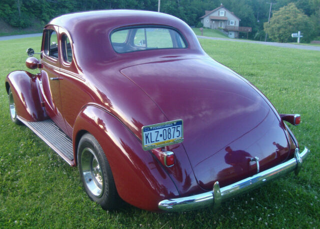 1937 Burgundy Chevrolet Coupe Coupe