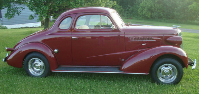1937 Burgundy Chevrolet Coupe Coupe