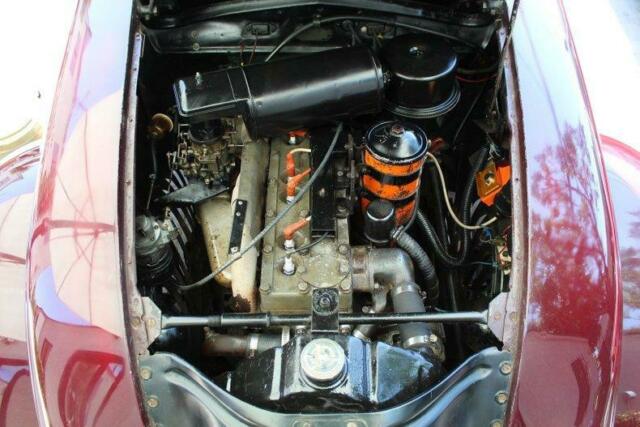 1937 Burgundy Chrysler AIRFLOW Sedan