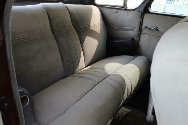 1937 Burgundy Chrysler AIRFLOW Sedan