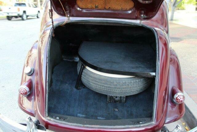 1937 Burgundy Chrysler AIRFLOW Sedan