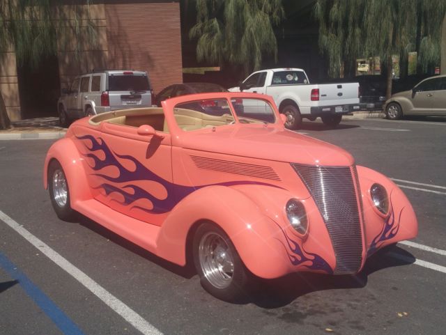 1937 Coral Ford Cabriolet  Convertible