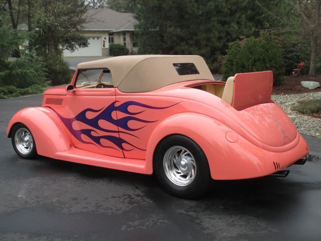 1937 Coral Ford Cabriolet  Convertible