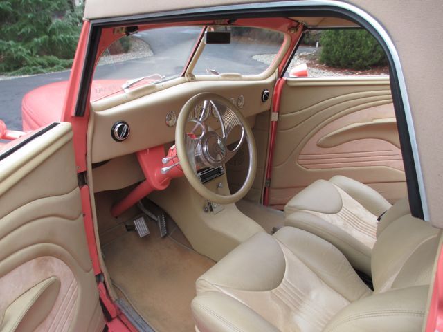 1937 Coral Ford Cabriolet  Convertible