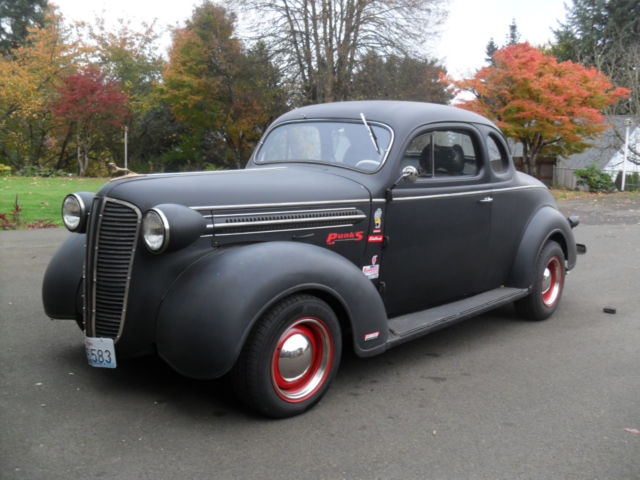 1937 Black Dodge coupe Coupe