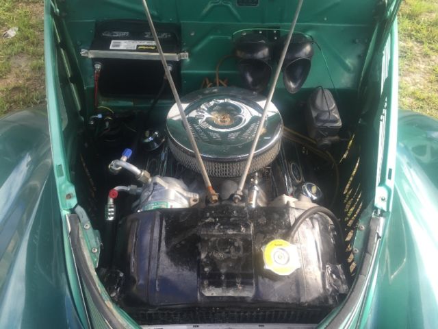 1937 Two tone Green Ford Other Humpback