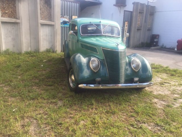 1937 Two tone Green Ford Other Humpback