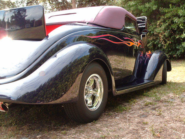 1937 DEEP PLUM PURPLE By PPG Ford Other GIBBONS FIBERGLASS BODY