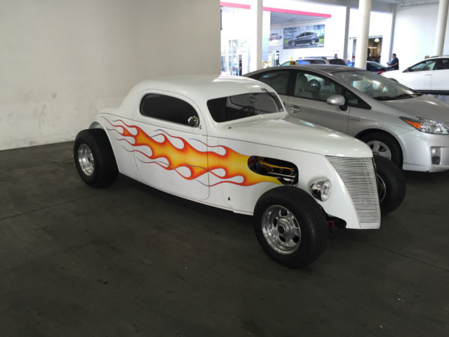 1937 White Ford Other Coupe