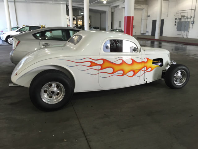 1937 White Ford Other Coupe