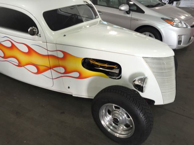 1937 White Ford Other Coupe