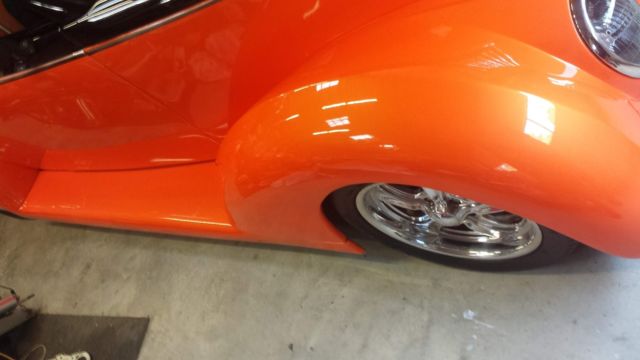 1937 Black and Orange Ford Other Convertible