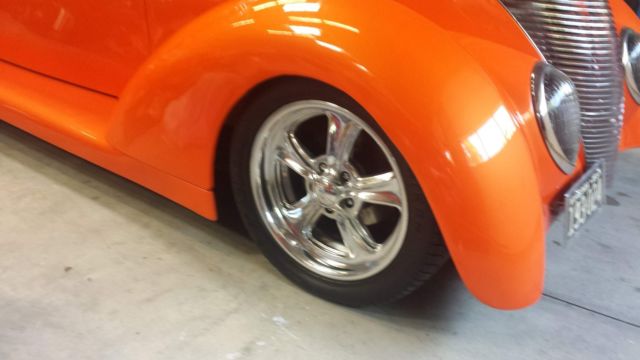 1937 Black and Orange Ford Other Convertible