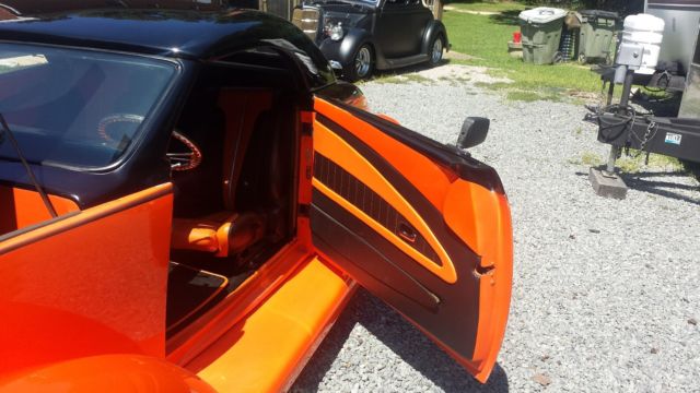 1937 Black and Orange Ford Other Convertible