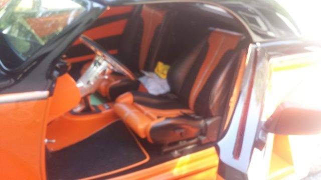 1937 Black and Orange Ford Other Convertible