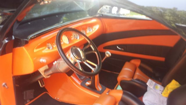 1937 Black and Orange Ford Other Convertible