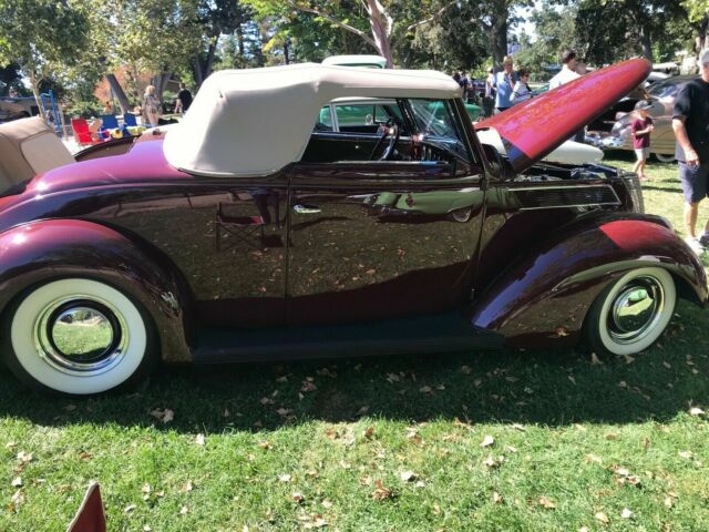 1937 Burgundy Ford Other Convertible
