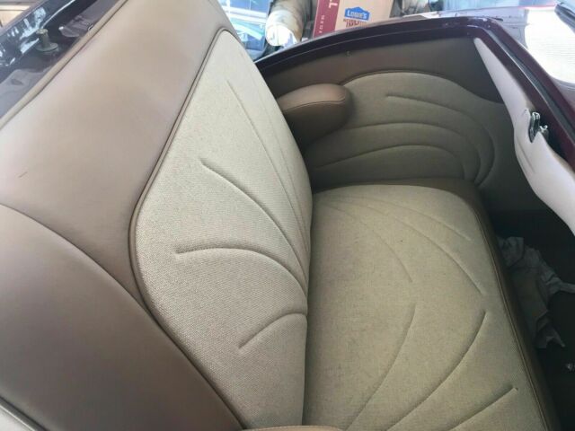 1937 Burgundy Ford Other Convertible