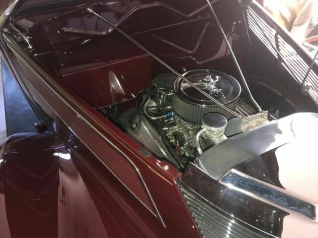 1937 Burgundy Ford Other Convertible