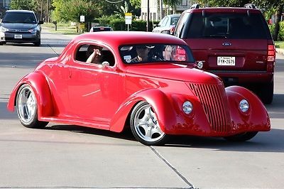 1937 Red Ford Other Coupe