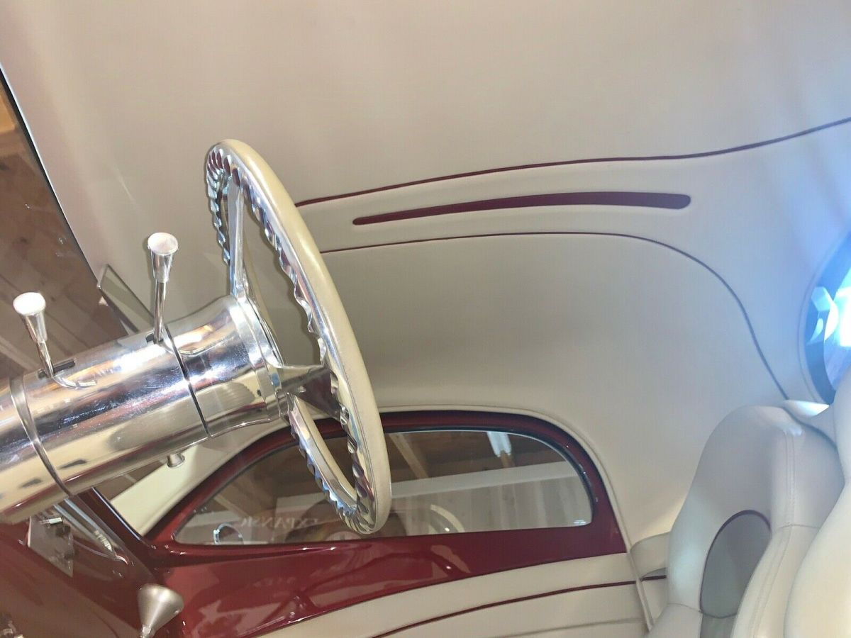 1937 Root Beer Pearl/Champagne Pear Ford COUPE Coupe