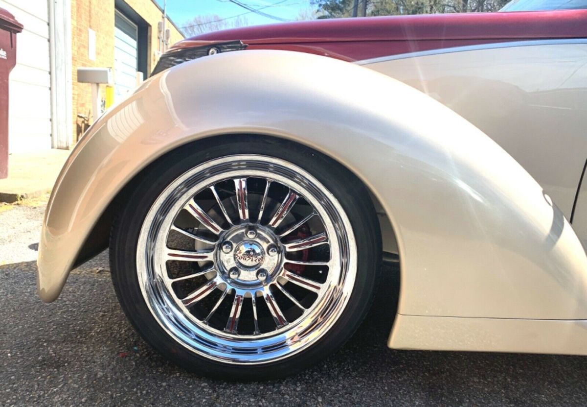 1937 Root Beer Pearl/Champagne Pear Ford COUPE Coupe
