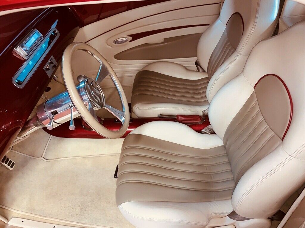 1937 Root Beer Pearl/Champagne Pear Ford COUPE Coupe