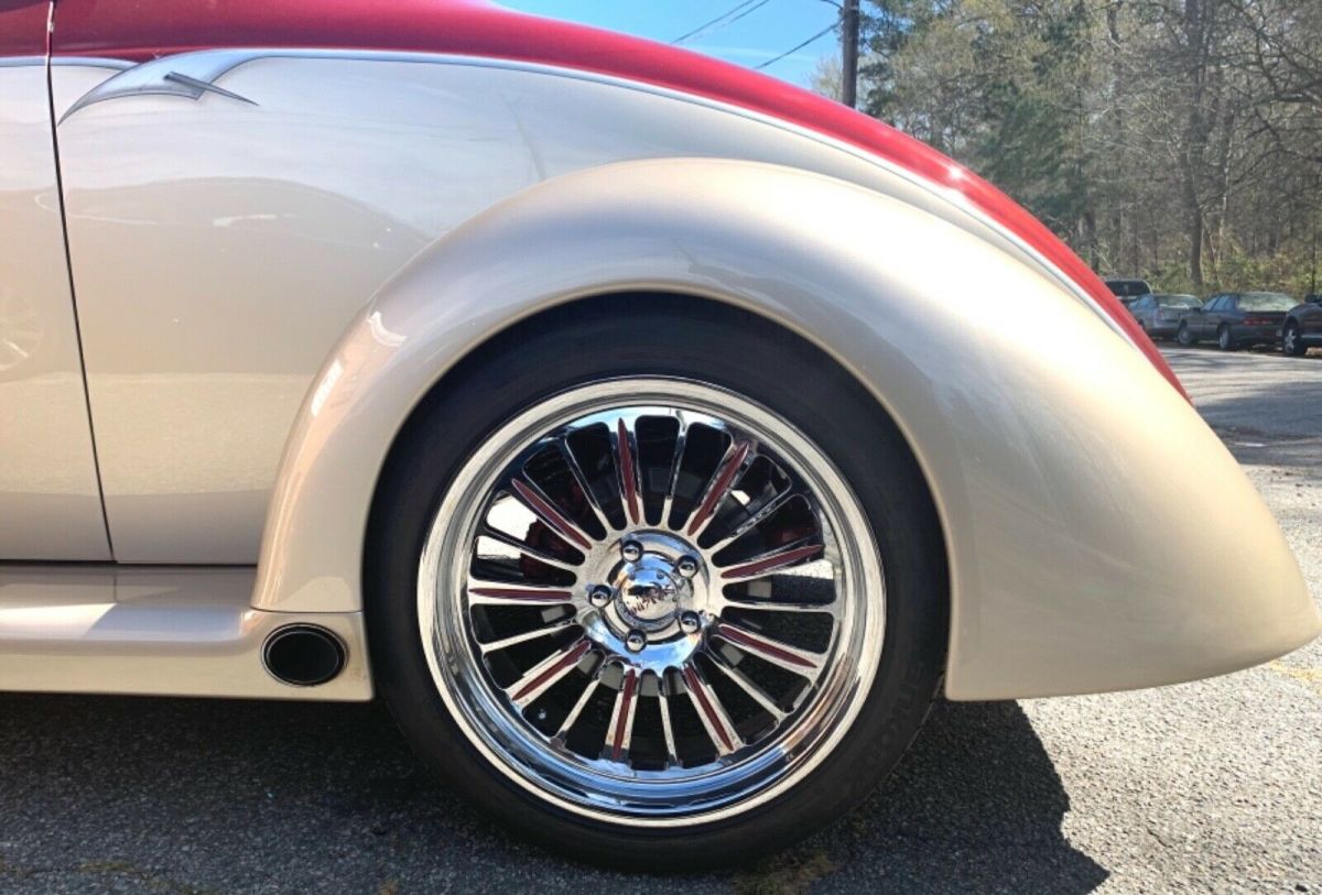 1937 Root Beer Pearl/Champagne Pear Ford COUPE Coupe