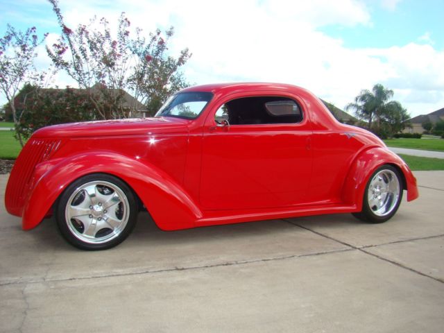 1937 Red Ford Other Coupe