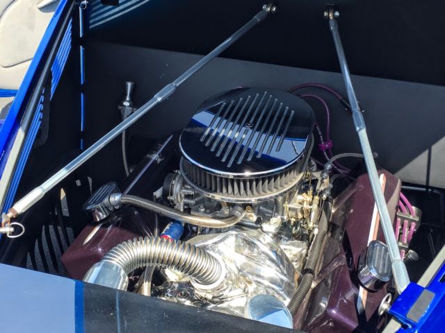 1937 Bright Blue Metallic Ford Coupe Coupe