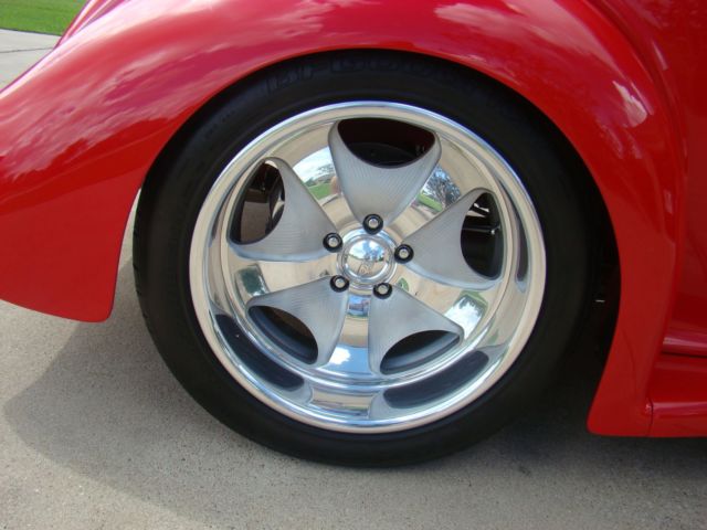 1937 Red Ford Other Coupe