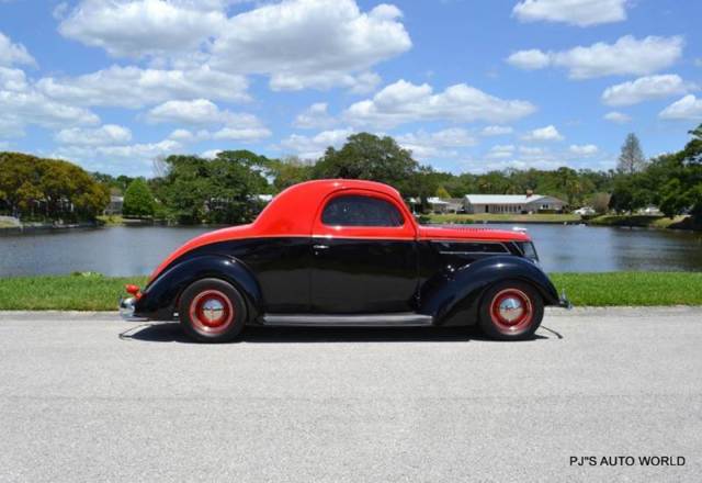 1937 Red Ford Other Coupe