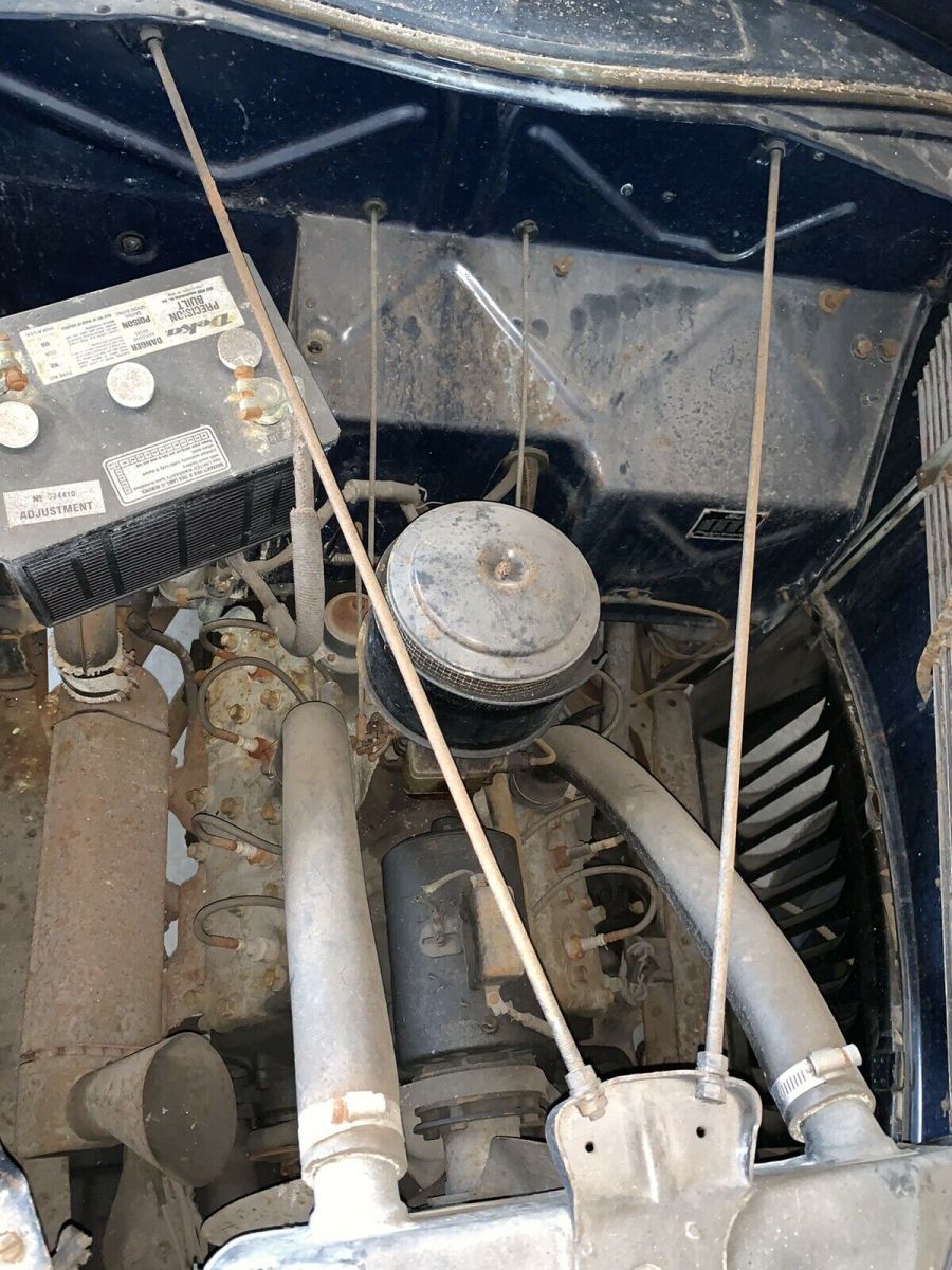 1937 Blue Ford Coupe Coupe