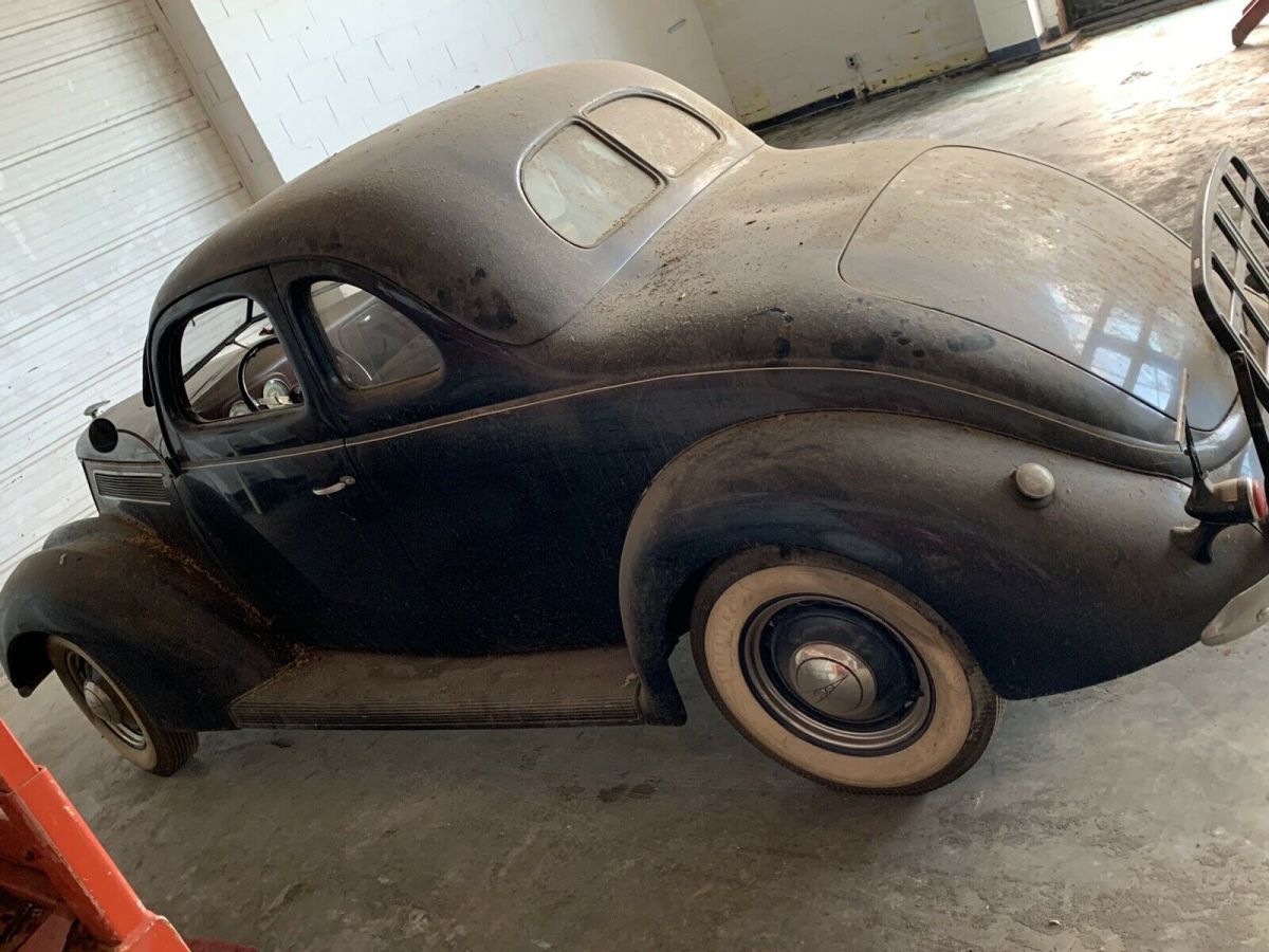 1937 Blue Ford Coupe Coupe