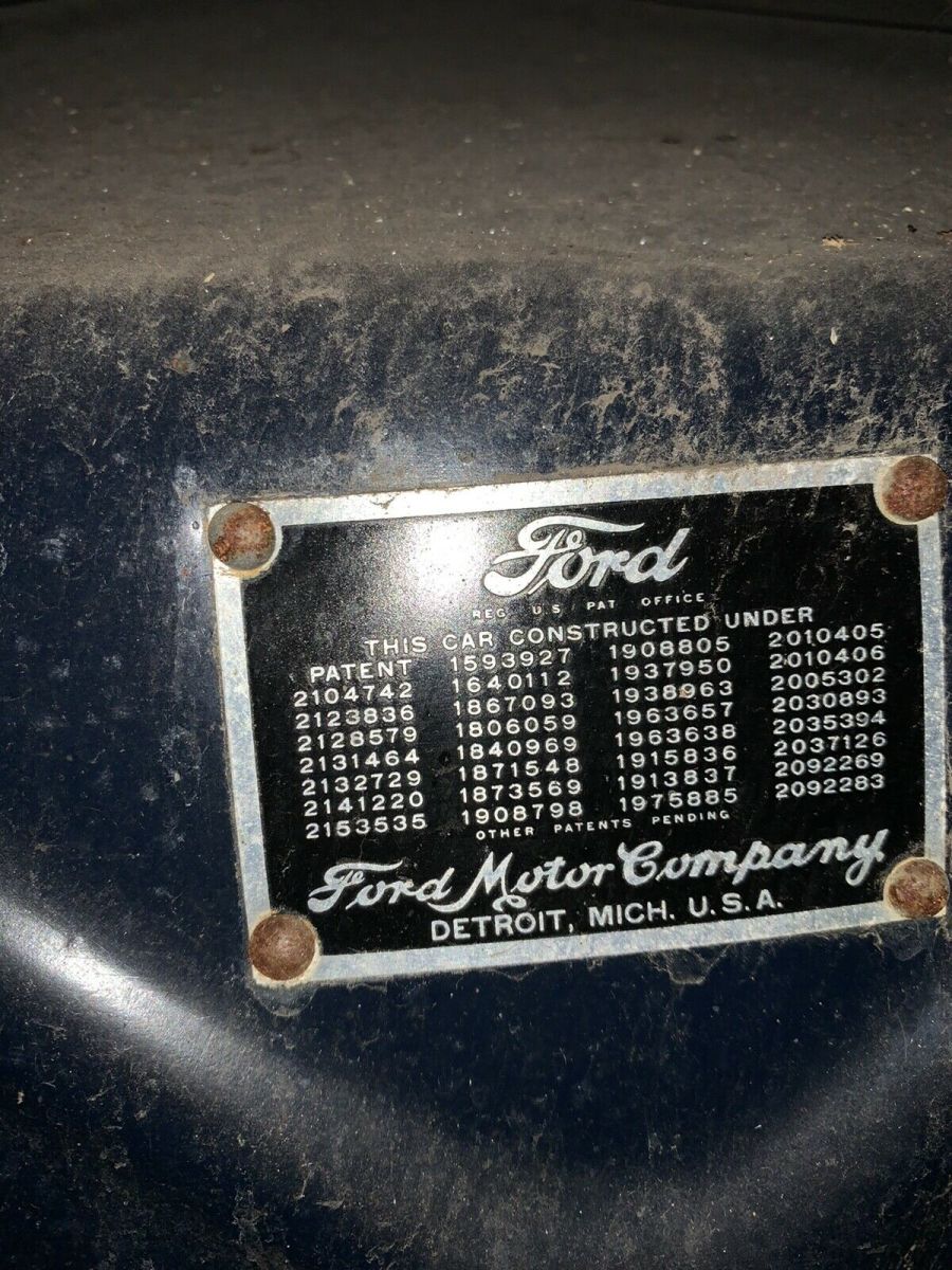 1937 Blue Ford Coupe Coupe