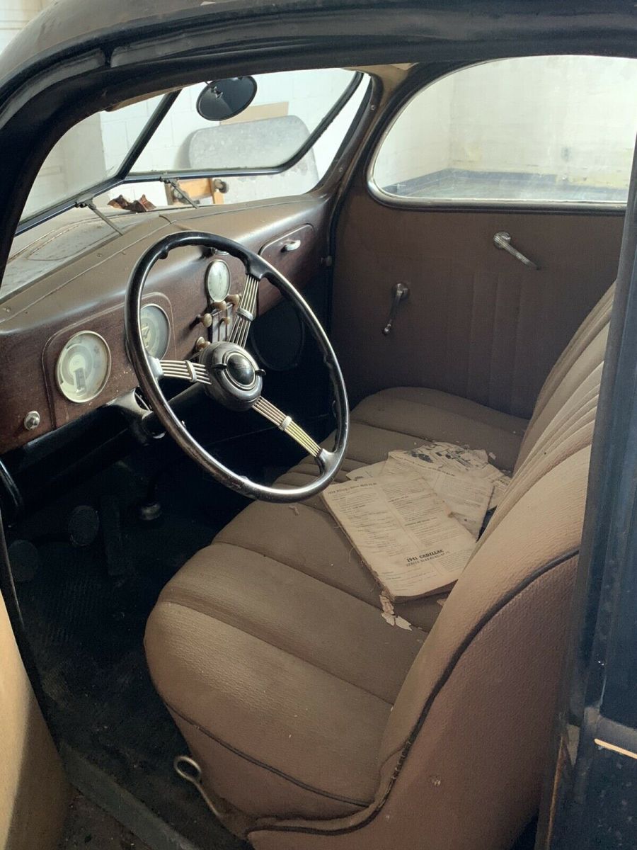 1937 Blue Ford Coupe Coupe