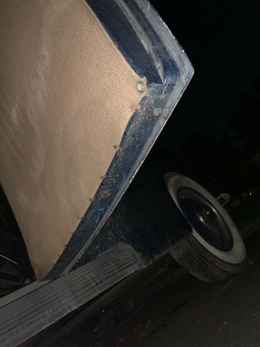 1937 Blue Ford Coupe Coupe