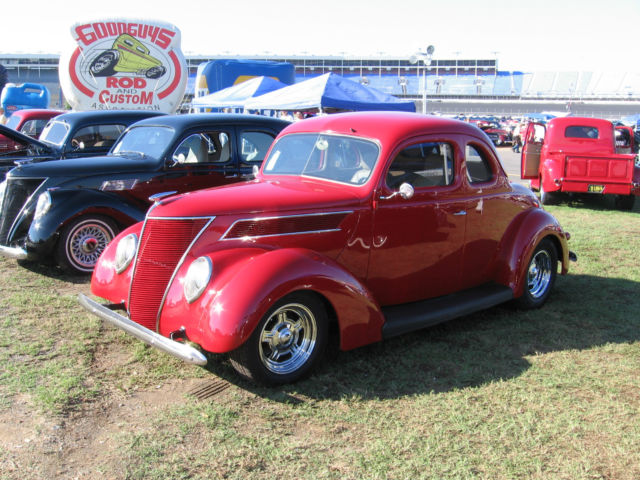 1937 Red Ford Other Coupe