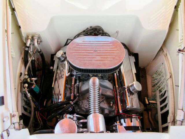 1937 CREAM / ORANGE Ford COUPE Coupe