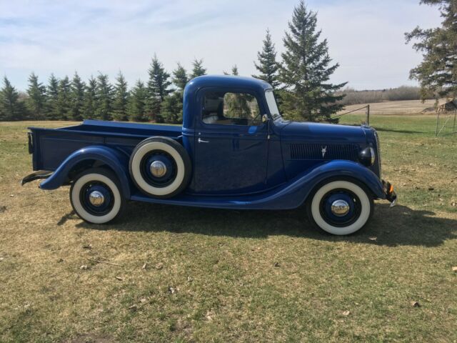 1937 Blue Ford Other Pickups Standard Cab Pickup