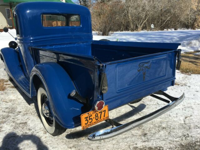 1937 Blue Ford Other Pickups Standard Cab Pickup