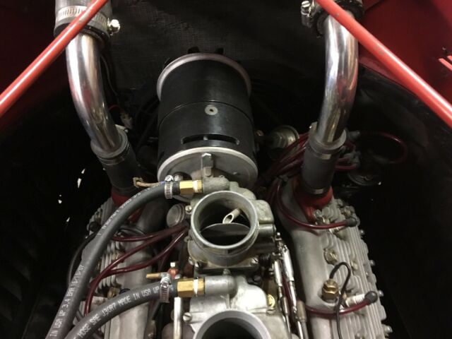 1937 Red Ford Model 78 Coupe