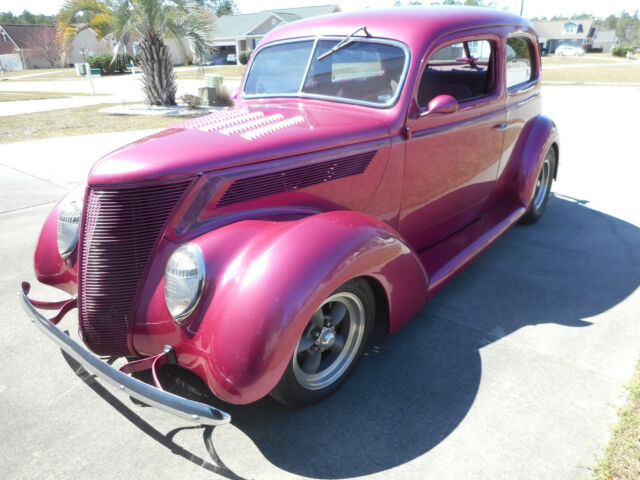 1937 Magenta Ford Other Sedan
