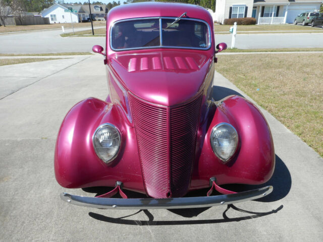 1937 Magenta Ford Other Sedan