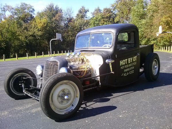 1937 flat black Ford Other Pickups pickup
